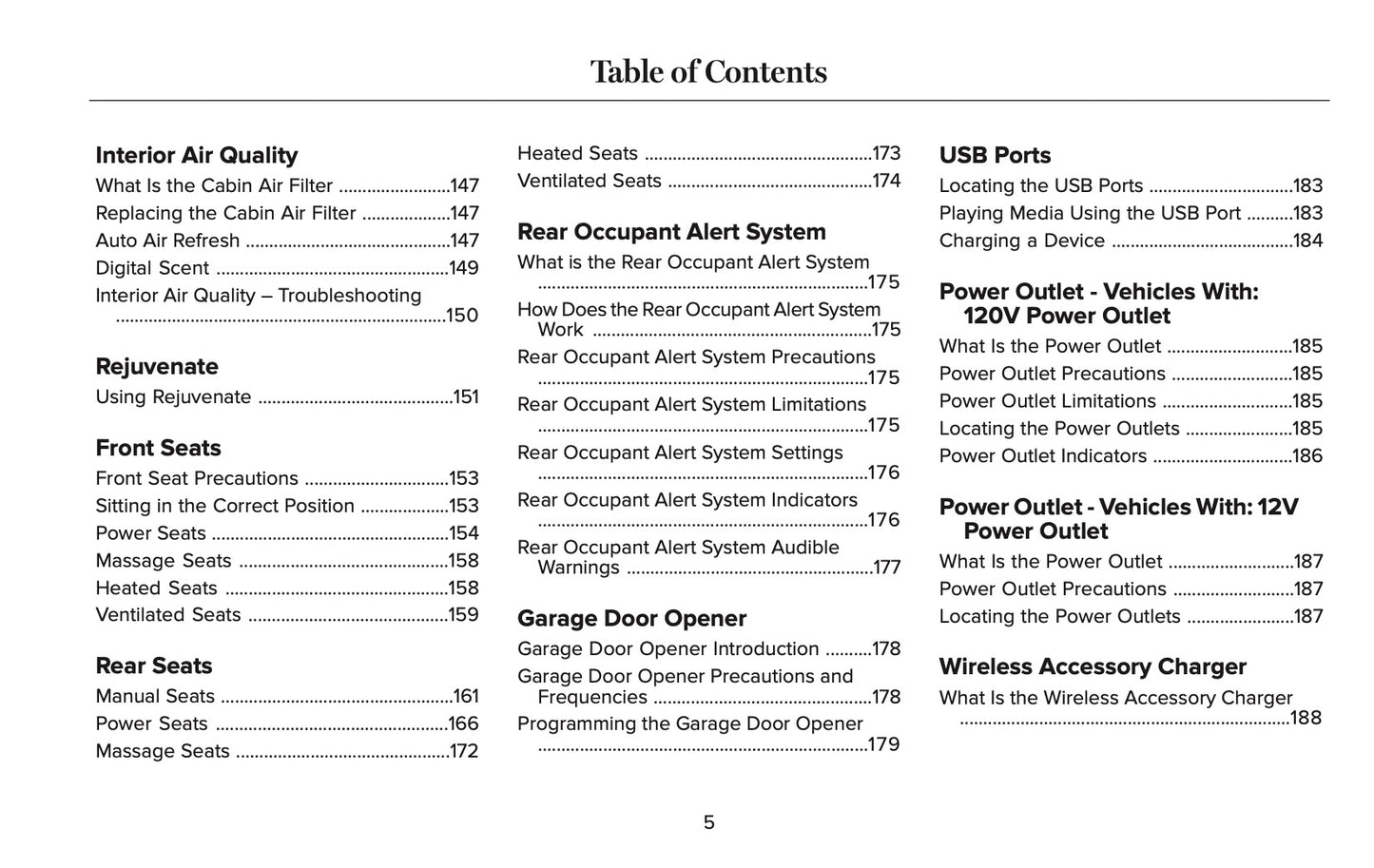 2025 Lincoln Navigator Owner's Manual | English