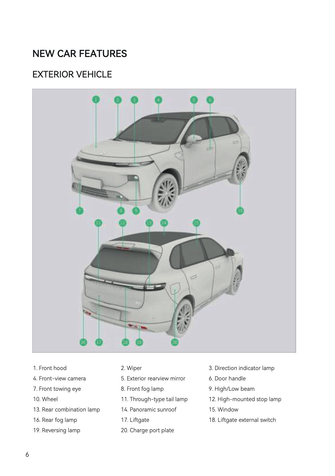 2025-2026 Leapmotor B10 Owner's Manual | English