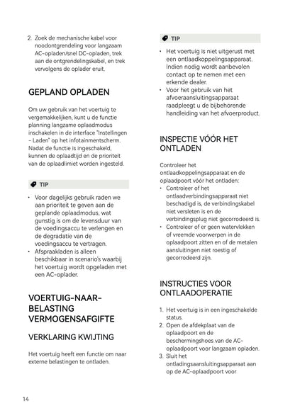 2025-2026 Leapmotor B10 Owner's Manual | Dutch