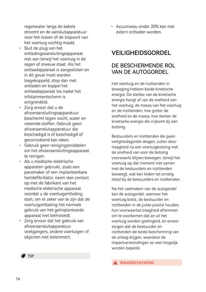 2025-2026 Leapmotor B10 Owner's Manual | Dutch