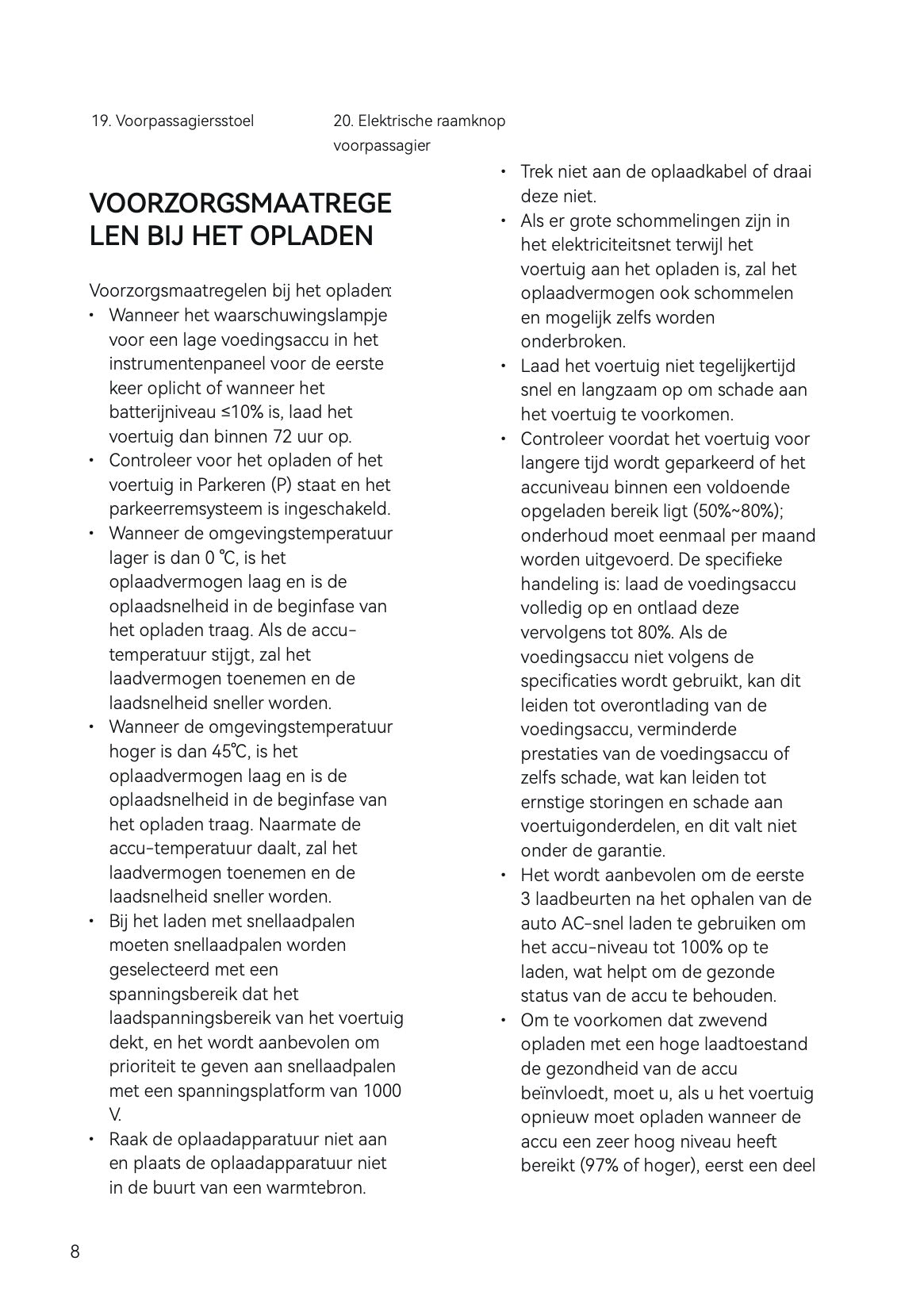 2025-2026 Leapmotor B10 Owner's Manual | Dutch