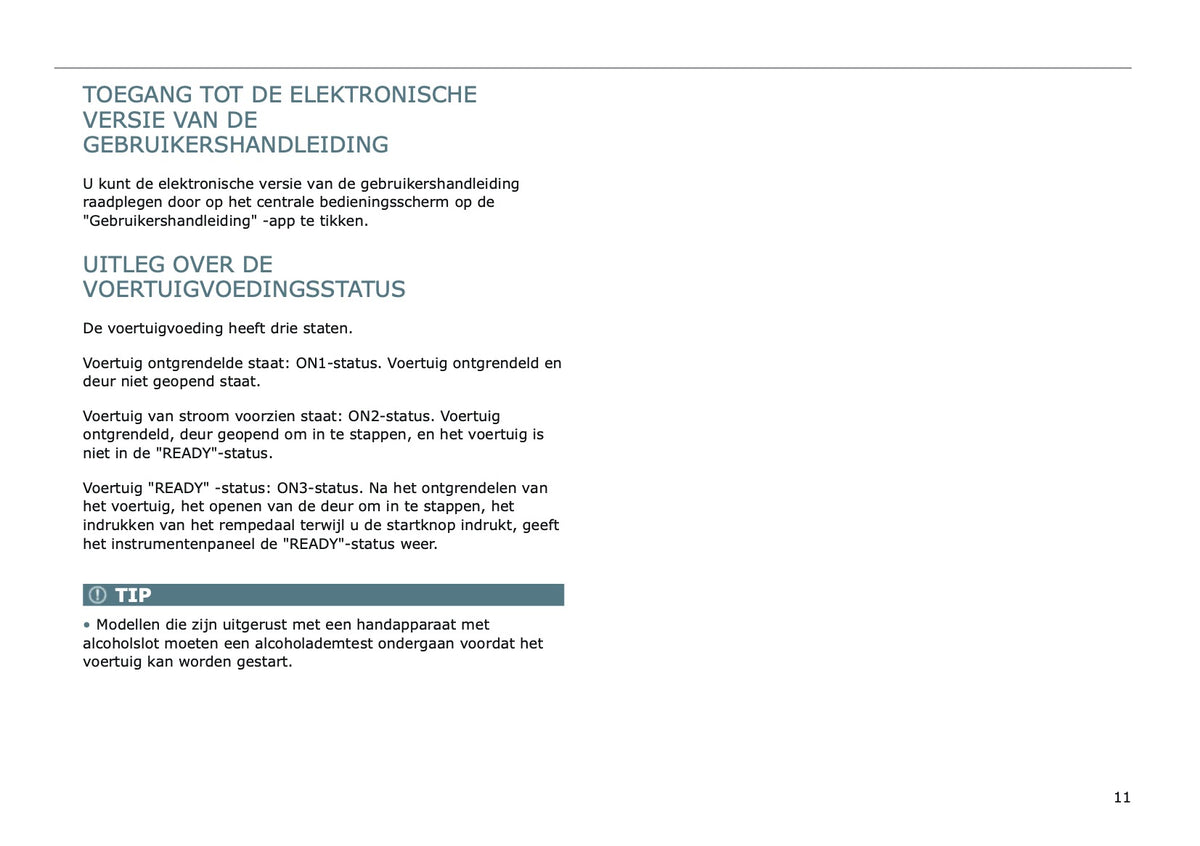 2025 Leapmotor T03 Owner's Manual | Dutch