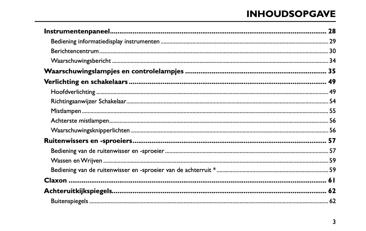 2023-2025 MG MG3 Hybrid+ Owner's Manual | Dutch
