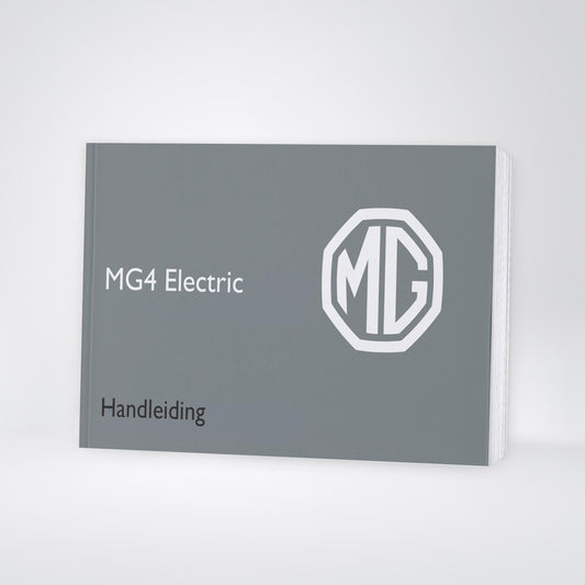 2024-2025 MG MG4 Electric Owner's Manual | Dutch