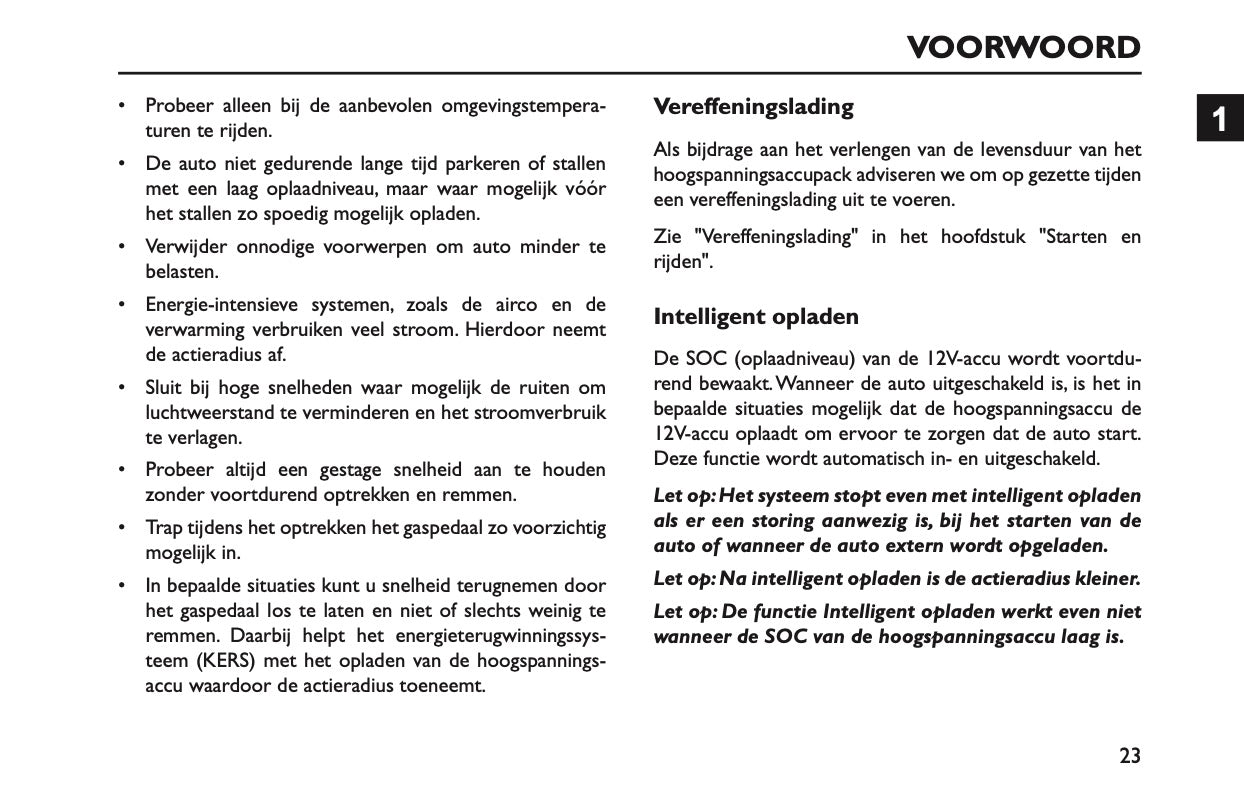 2024-2025 MG MG4 Electric Owner's Manual | Dutch