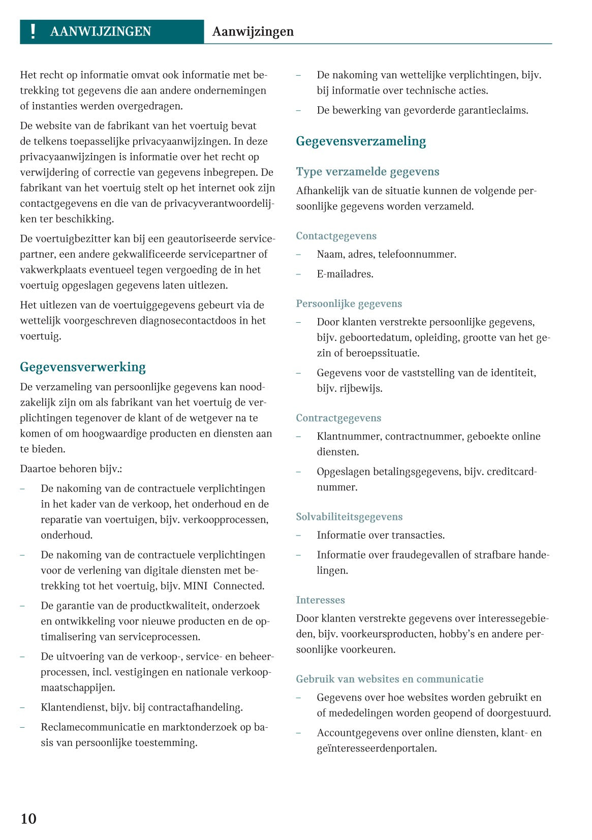 2022 Mini Countryman Gebruikershandleiding | Nederlands