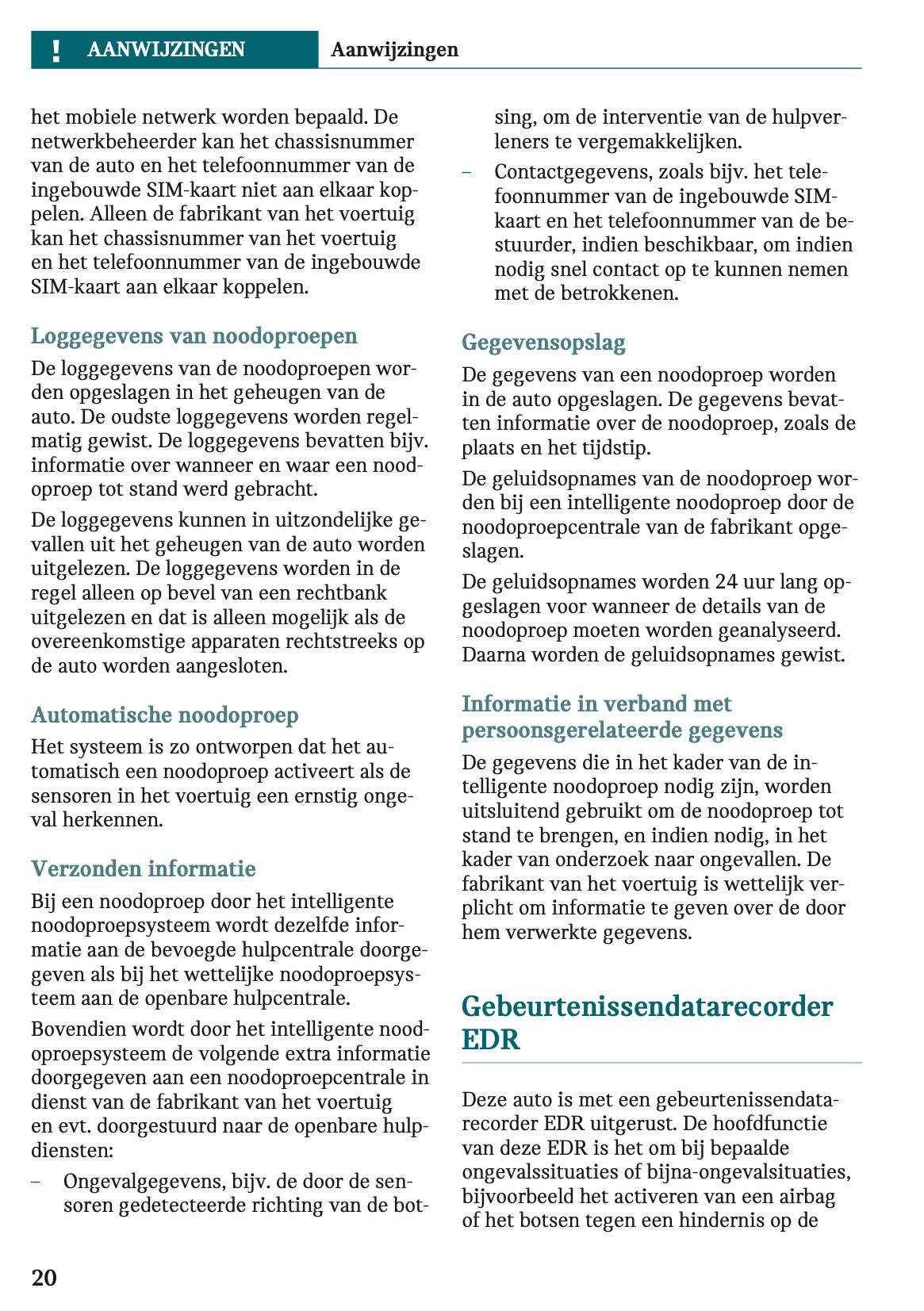 2024 Mini Countryman Owner's Manual | Dutch