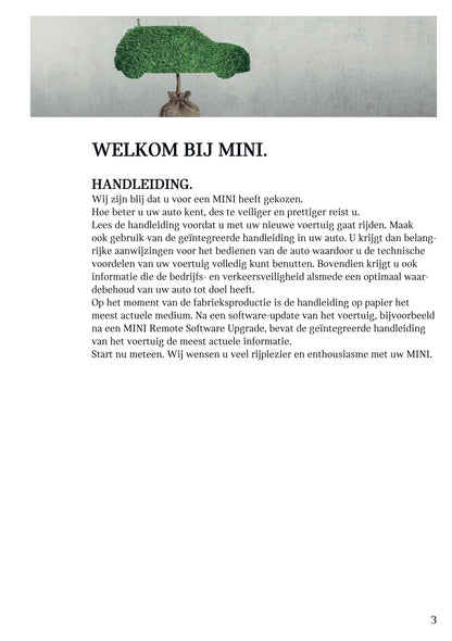 2025-2026 Mini Countryman Gebruikershandleiding | Nederlands
