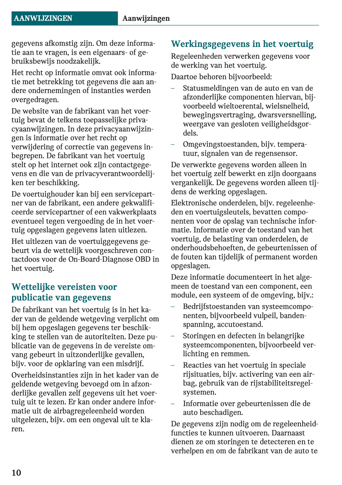 2020-2021 Mini Countryman Plug-in-Hybrid Owner's Manual | Dutch