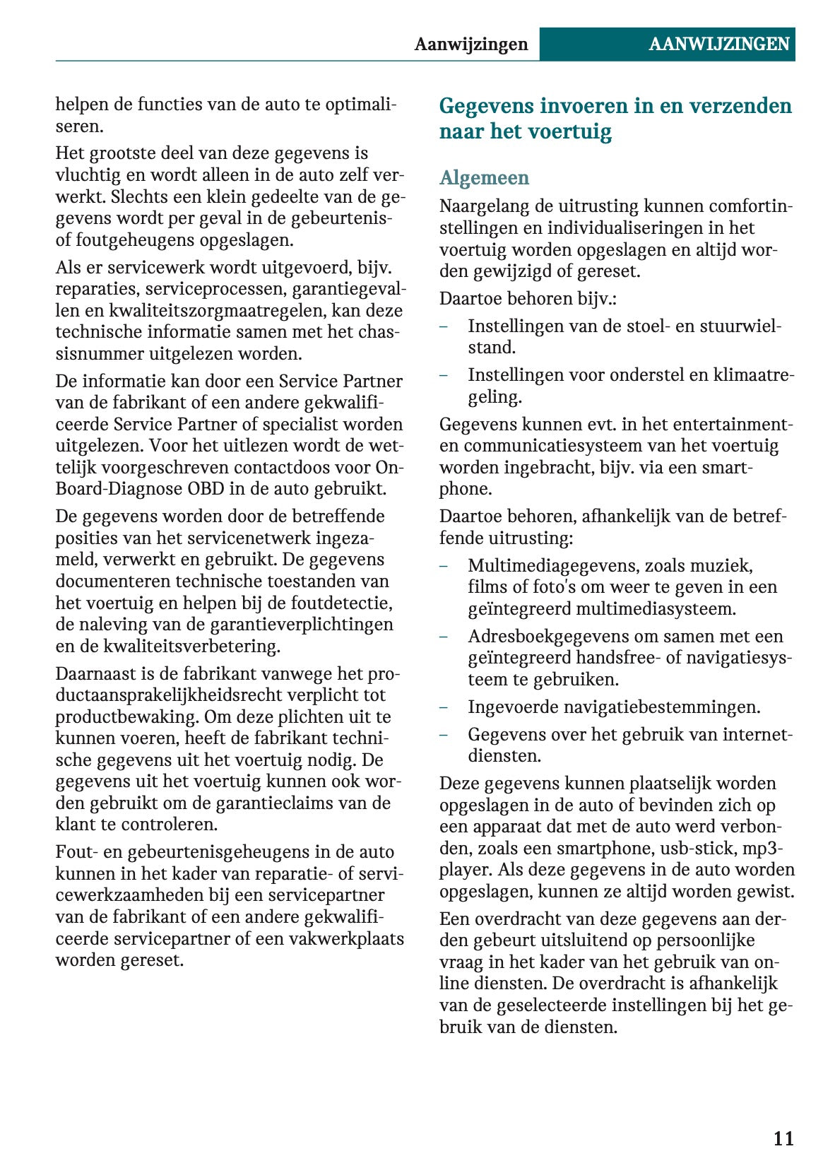 2020-2021 Mini Countryman Plug-in-Hybrid Owner's Manual | Dutch