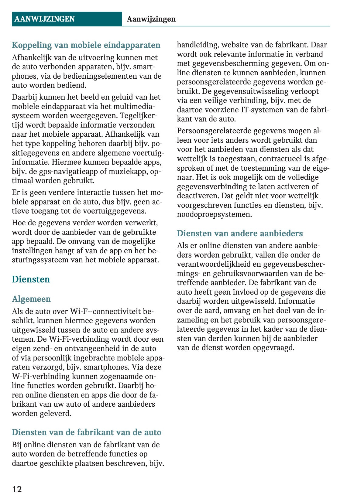 2020-2021 Mini Countryman Plug-in-Hybrid Owner's Manual | Dutch