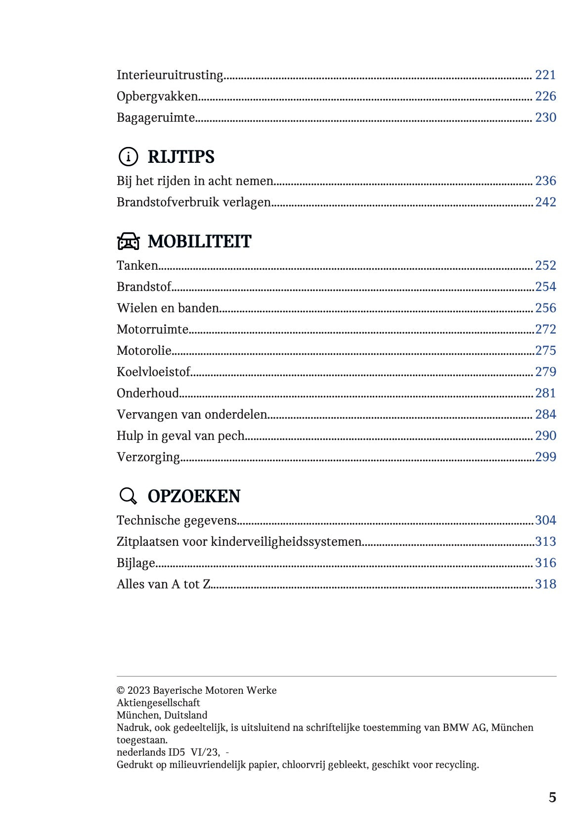 2023 Mini Mini Owner's Manual | Dutch