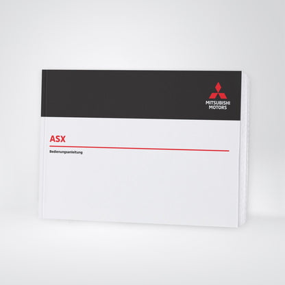 2026 Mitsubishi ASX Owner's Manual | German