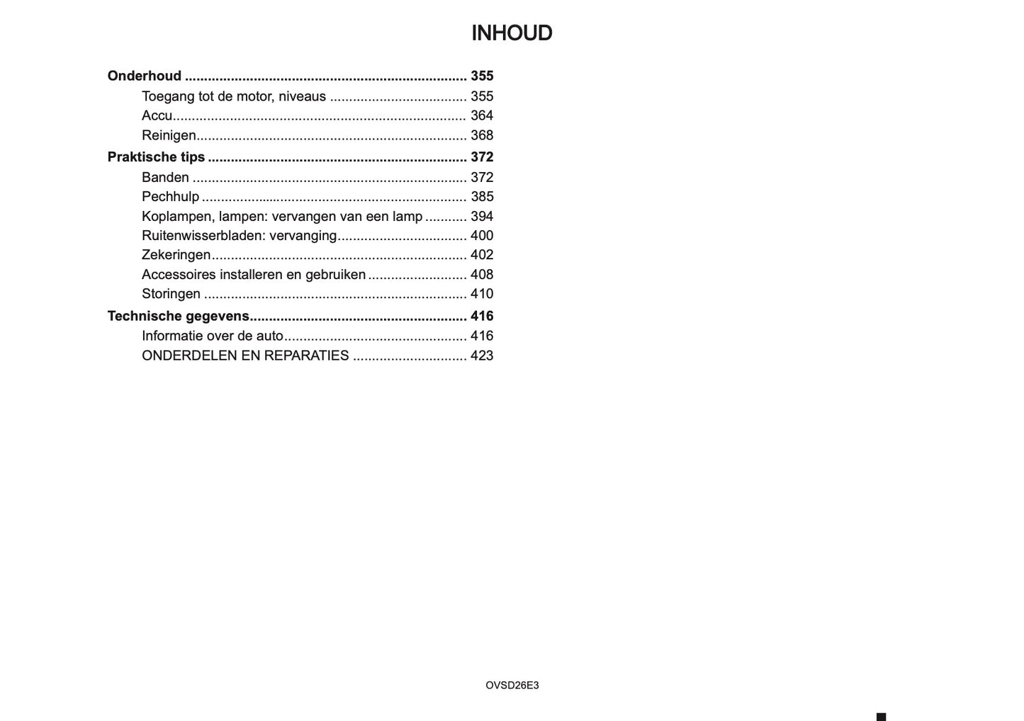 2026 Mitsubishi ASX Owner's Manual | Dutch