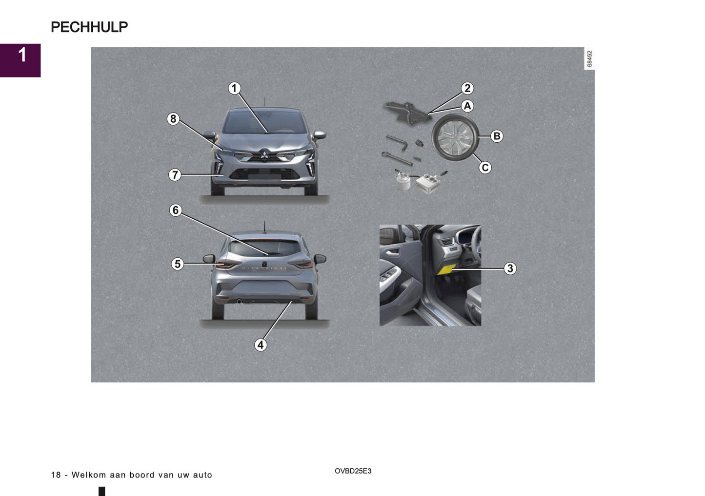 2025 Mitsubishi Colt Owner's Manual | Dutch