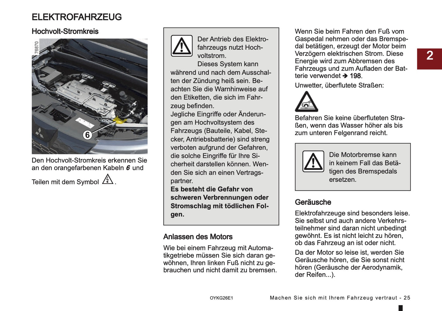 2026 Mitsubishi Eclipse Cross EV Owner's Manual | German