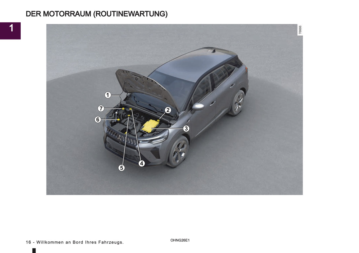 2026 Mitsubishi Grandis Bedienungsanleitung | Deutsch