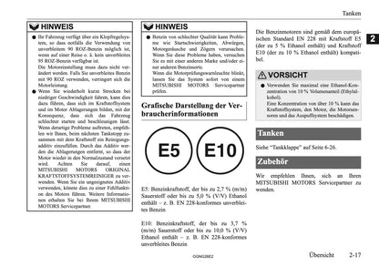2026 Mitsubishi Outlander PHEV Bedienungsanleitung | Deutsch