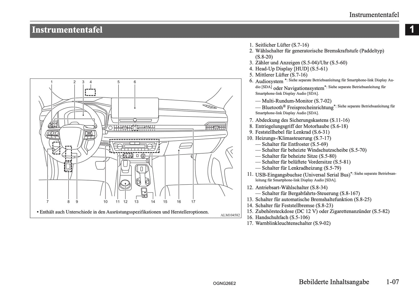 2026 Mitsubishi Outlander PHEV Bedienungsanleitung | Deutsch