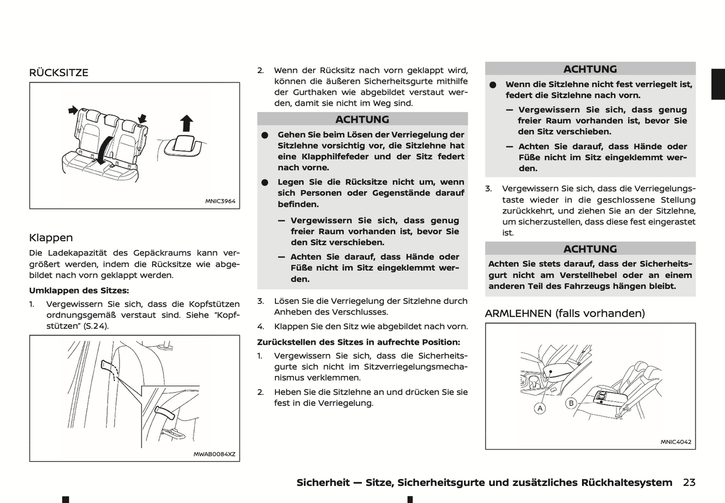 2024 Nissan Qashqai Owner's Manual | German