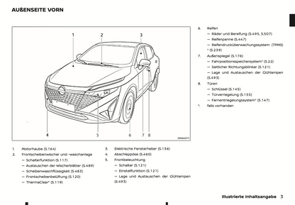 2024 Nissan Qashqai Owner's Manual | German