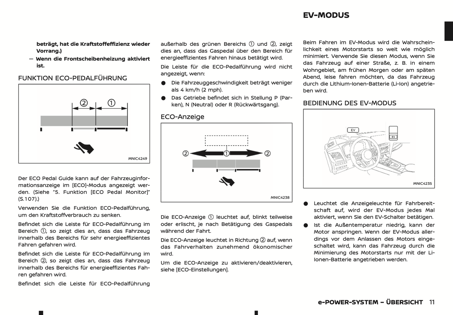 2024 Nissan Qashqai e-Power Owner's Manual | German