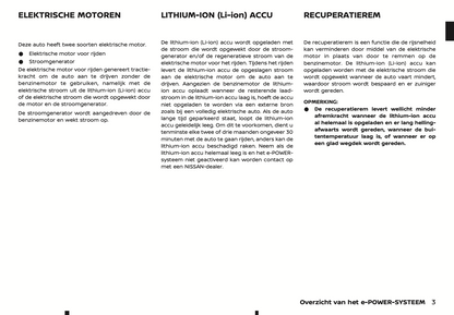 2024 Nissan Qashqai e-Power Owner's Manual | Dutch