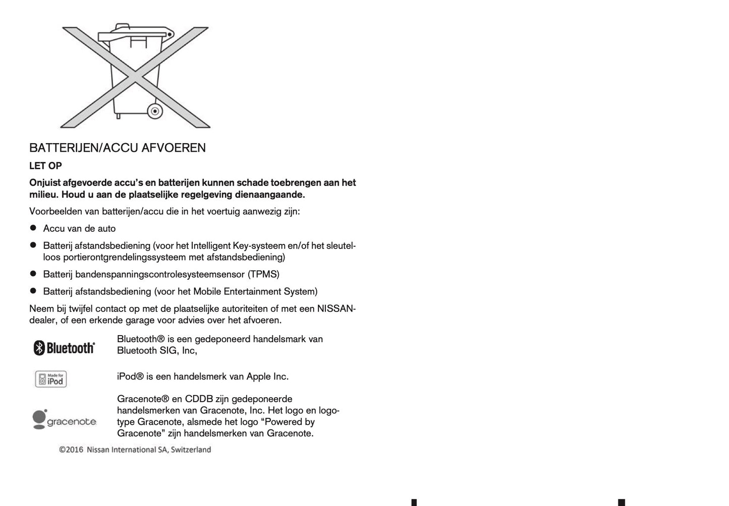 2016-2017 Nissan Qashqai Gebruikershandleiding | Nederlands