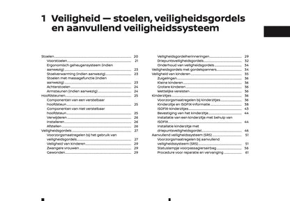 2021-2022 Nissan Qashqai Owner's Manual | Dutch