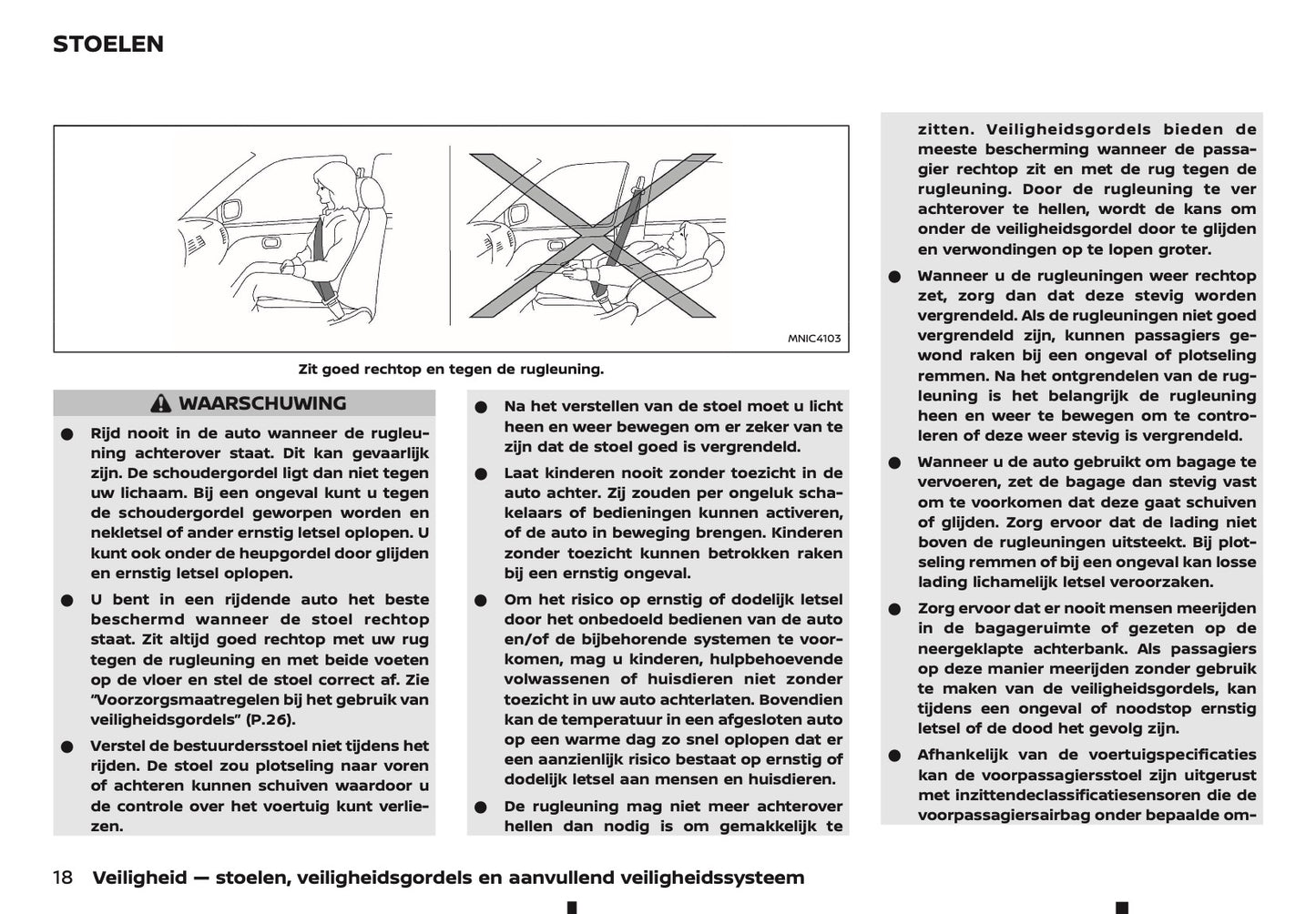 2024-2025 Nissan Qashqai Owner's Manual | Dutch