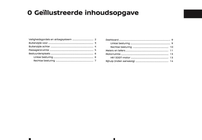 2024-2025 Nissan Qashqai Owner's Manual | Dutch