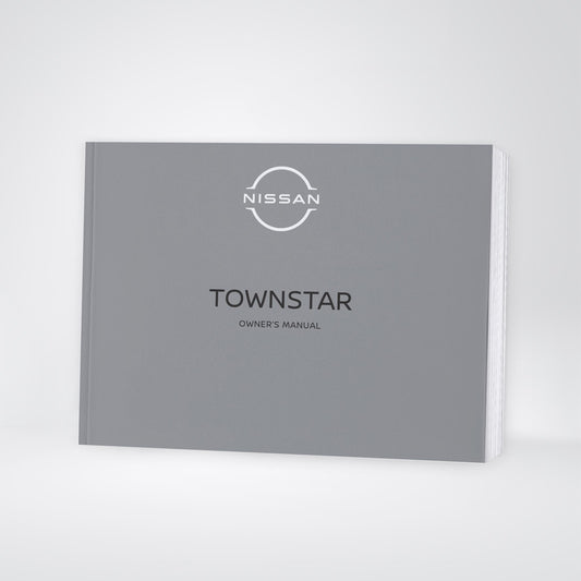 2022-2023 Nissan Townstar Owner's Manual | English
