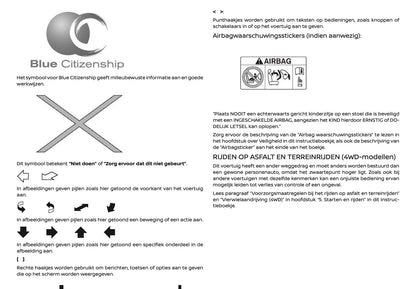 2020-2021 Nissan X-Trail Owner's Manual | Dutch