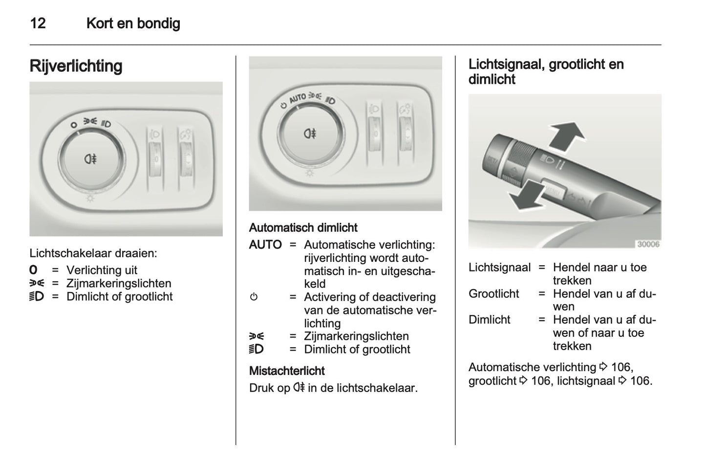 2013 Opel Adam Owner's Manual | Dutch