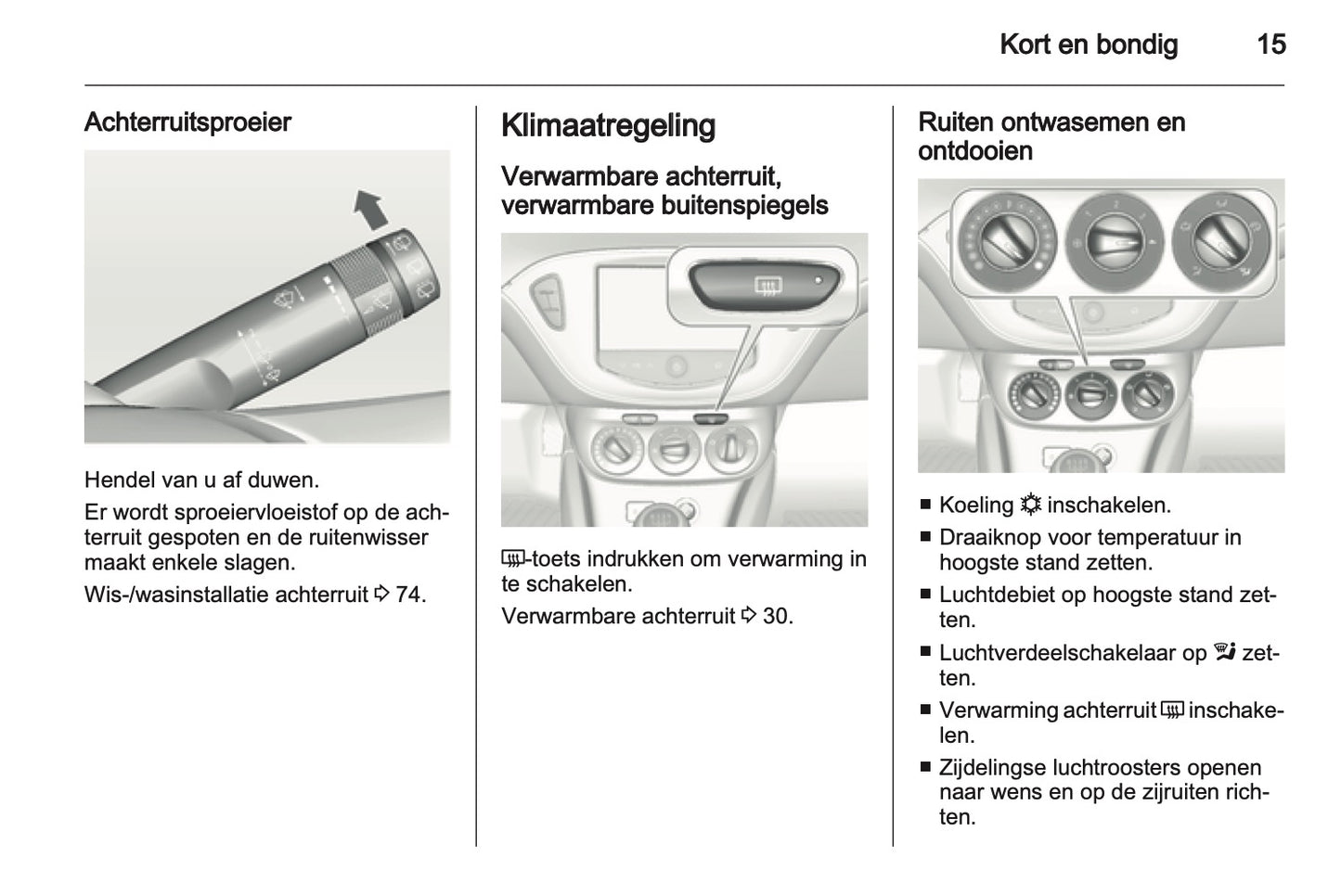 2013 Opel Adam Owner's Manual | Dutch