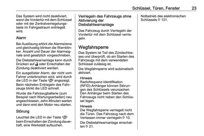 2023-2024 Opel Astra Bedienungsanleitung | Deutsch