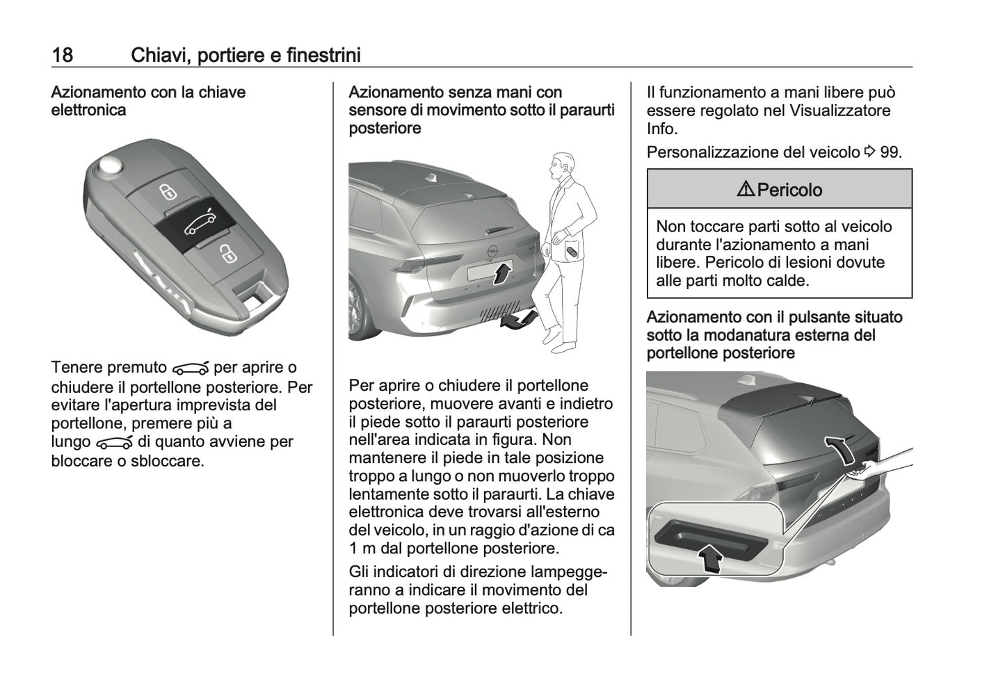 2023-2024 Opel Astra Owner's Manual | Italian