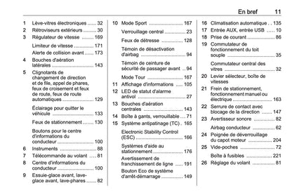 2016 Opel Cascada Owner's Manual | French