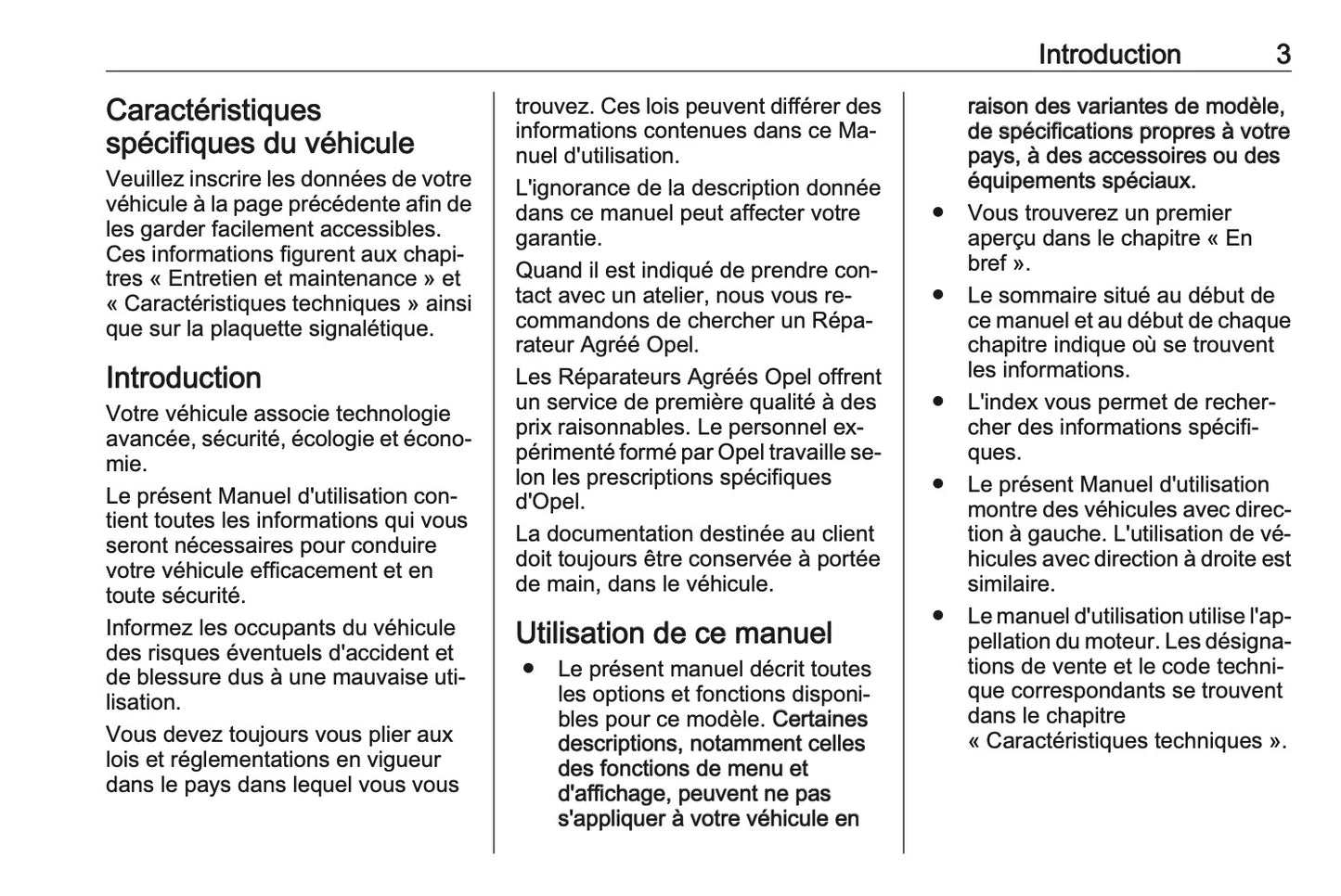 2016 Opel Cascada Owner's Manual | French