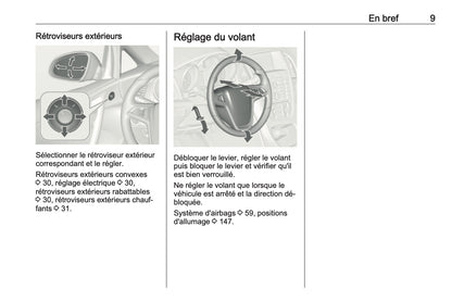 2016 Opel Cascada Owner's Manual | French