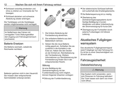 2025 Opel Combo Bedienungsanleitung | Deutsch