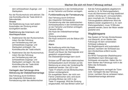 2025 Opel Combo Bedienungsanleitung | Deutsch