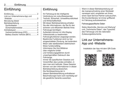 2025 Opel Combo Bedienungsanleitung | Deutsch