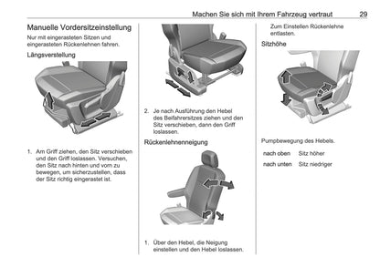 2025 Opel Combo Bedienungsanleitung | Deutsch