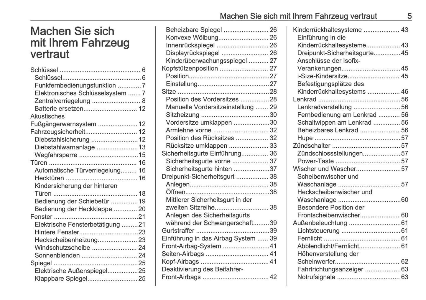 2025 Opel Combo Bedienungsanleitung | Deutsch