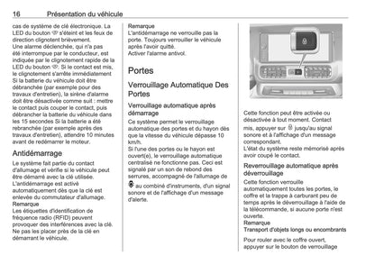 2025 Opel Combo Owner's Manual | French