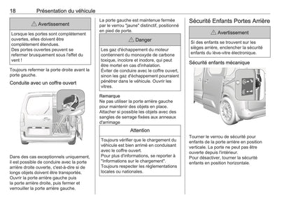 2025 Opel Combo Owner's Manual | French