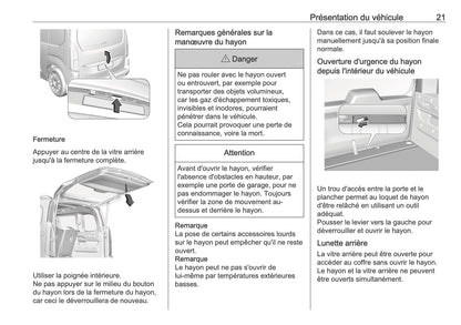 2025 Opel Combo Owner's Manual | French