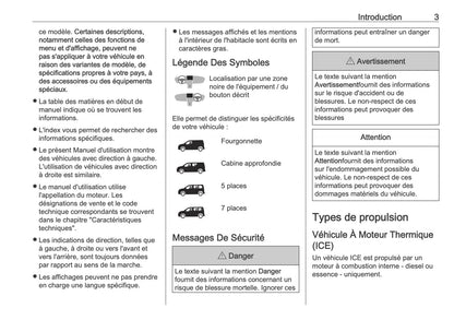 2025 Opel Combo Owner's Manual | French