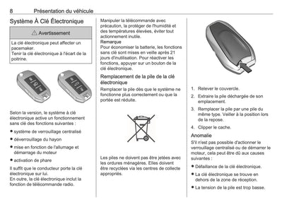 2025 Opel Combo Owner's Manual | French